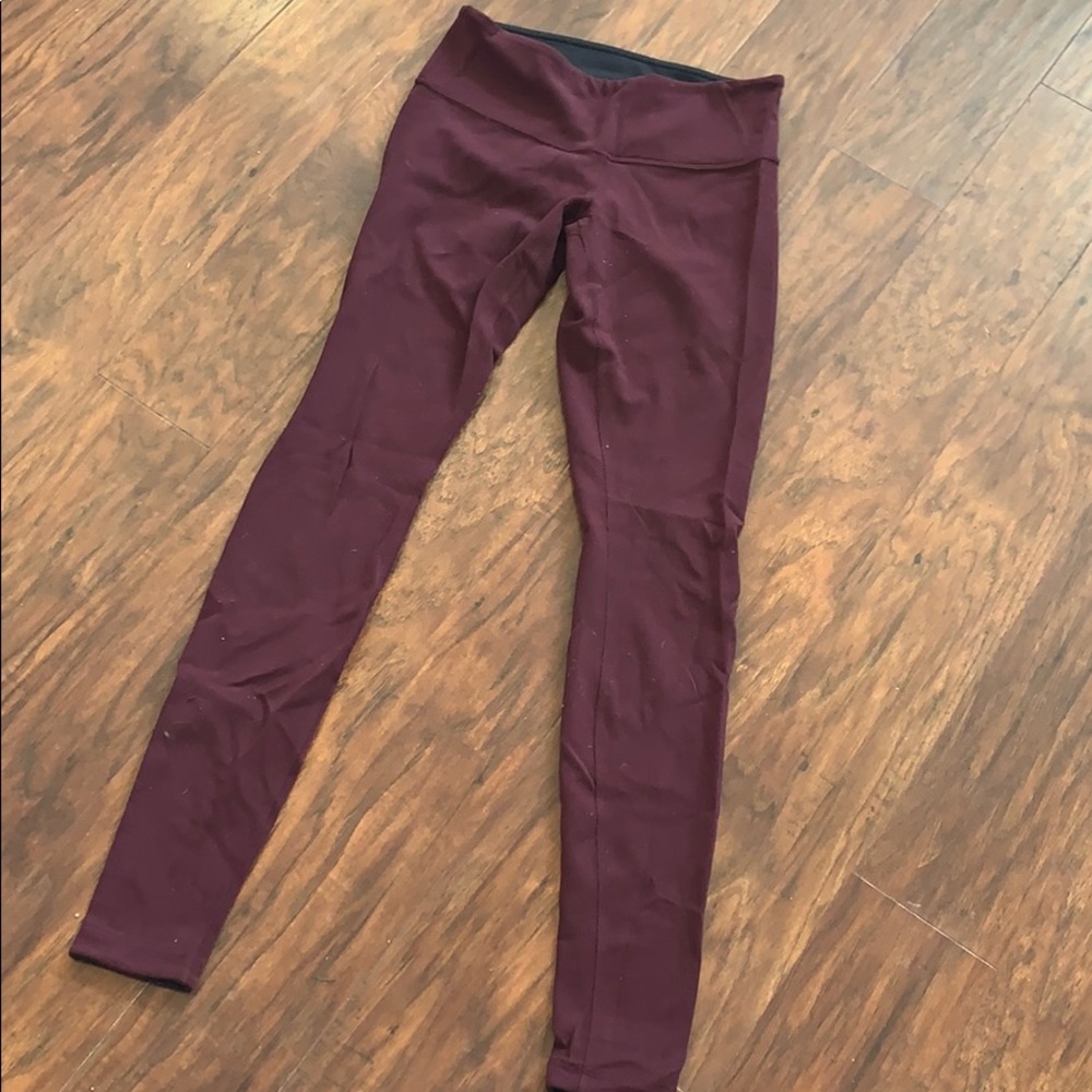 Reversible lulu lemon leggings